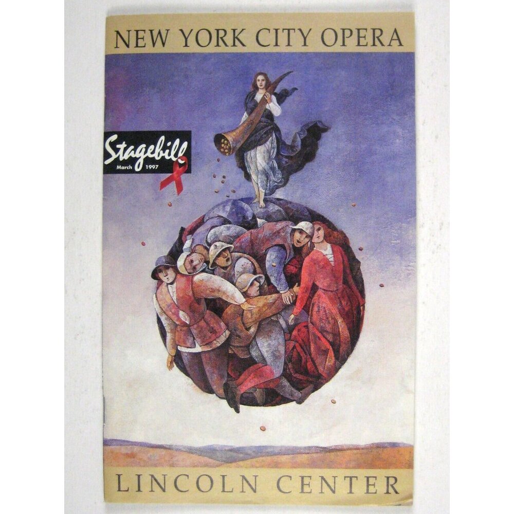 New City Opera Stagebill 1997 Seven Deadly Sins Laura Flanigan Ellen Lauren